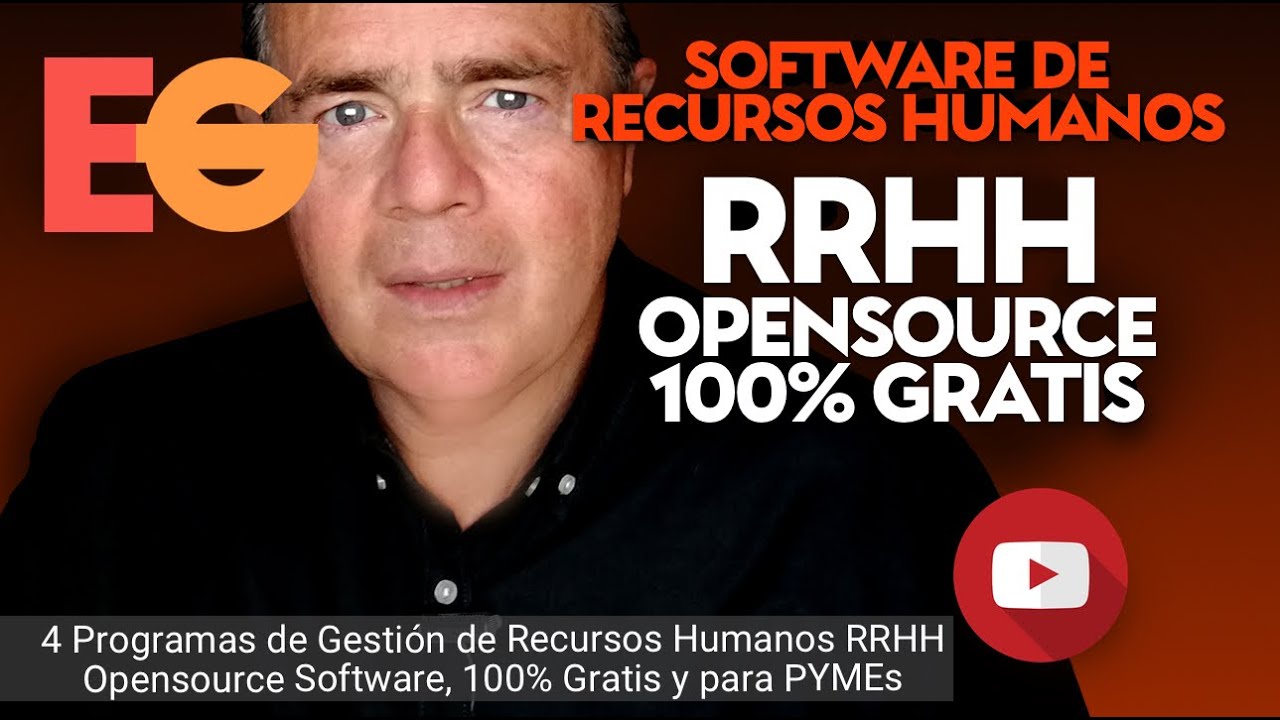 odooerp's tweet card. 4 Programas de Gestión de Recursos Humanos RRHH Opensource Software,...