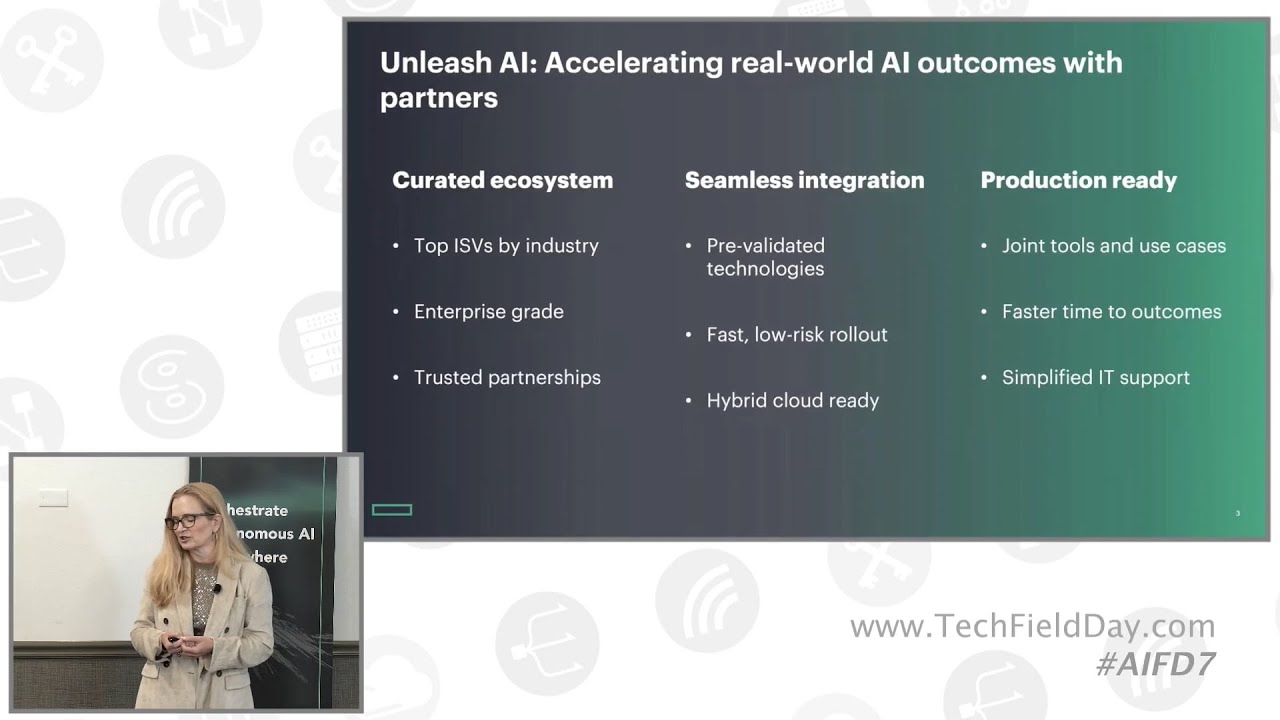 kimes_tech's tweet card. Unleash AI with HPE and Kamiwaza