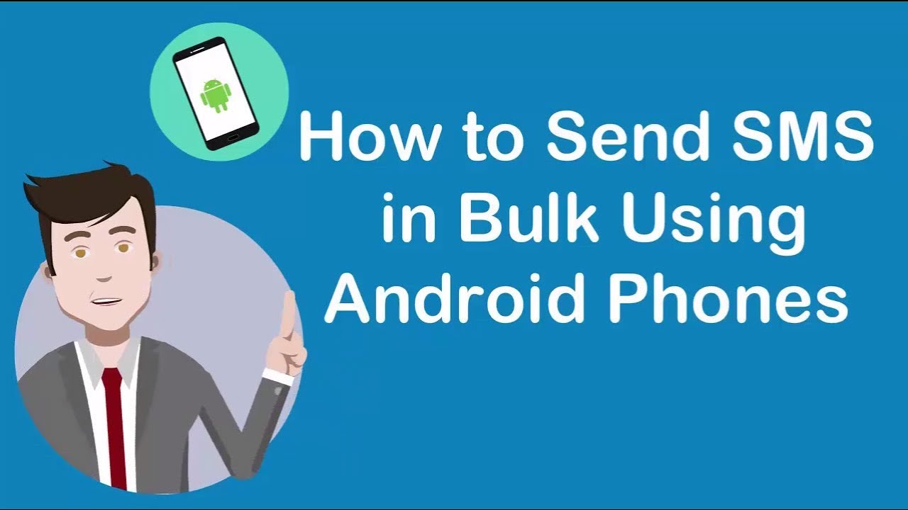 TechnocomS's tweet card. How to Send SMS in Bulk Using Android Phones📱💬