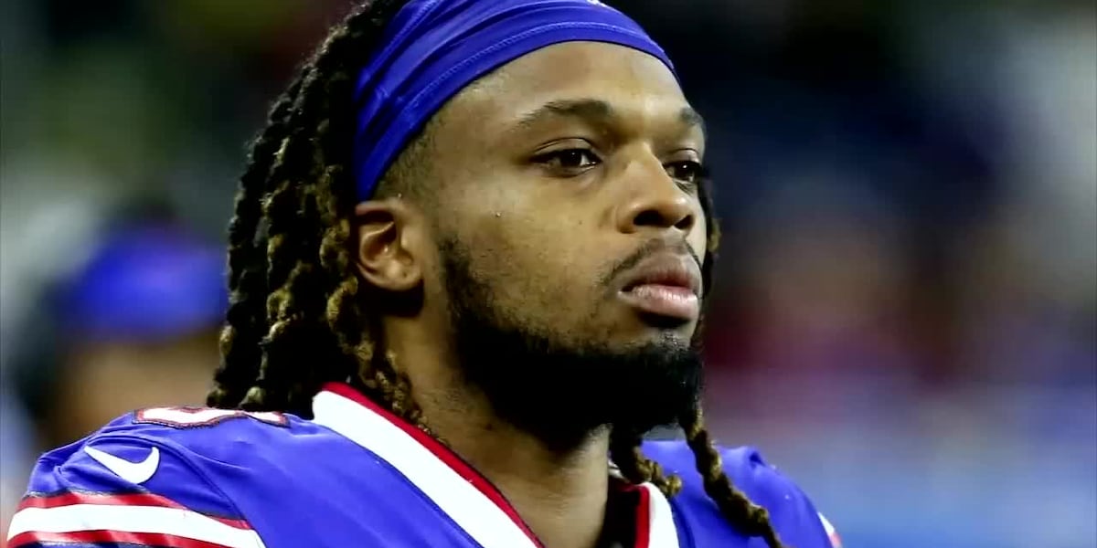 FOX19's tweet card. The 24-year-old is still listed in critical condition after his on-field collapse Monday night.