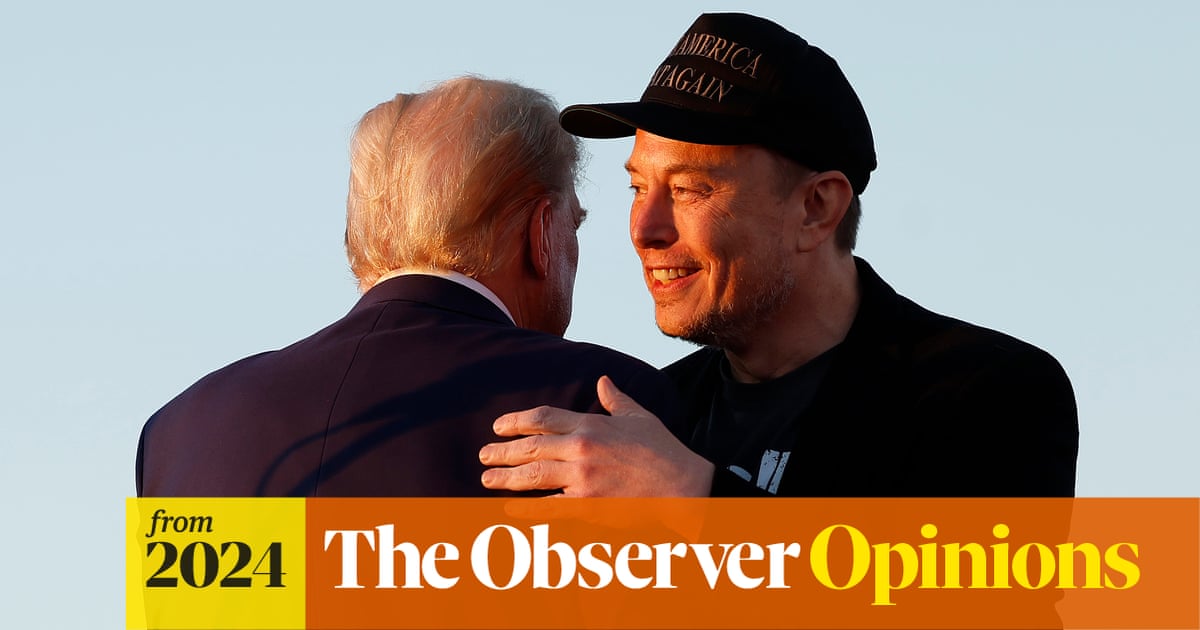 carolecadwalla's tweet card. The era that began with the Great Disruptor’s first term is over. Beware the emerging elite