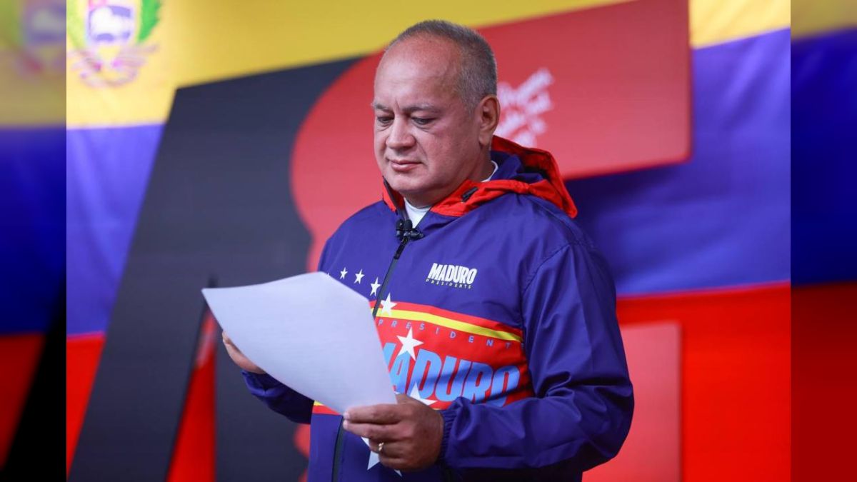 ConElMazoDando's tweet card. Diosdado Cabello: ¡No nos asustan sus amenazas y tengan la seguridad que habrá justicia!