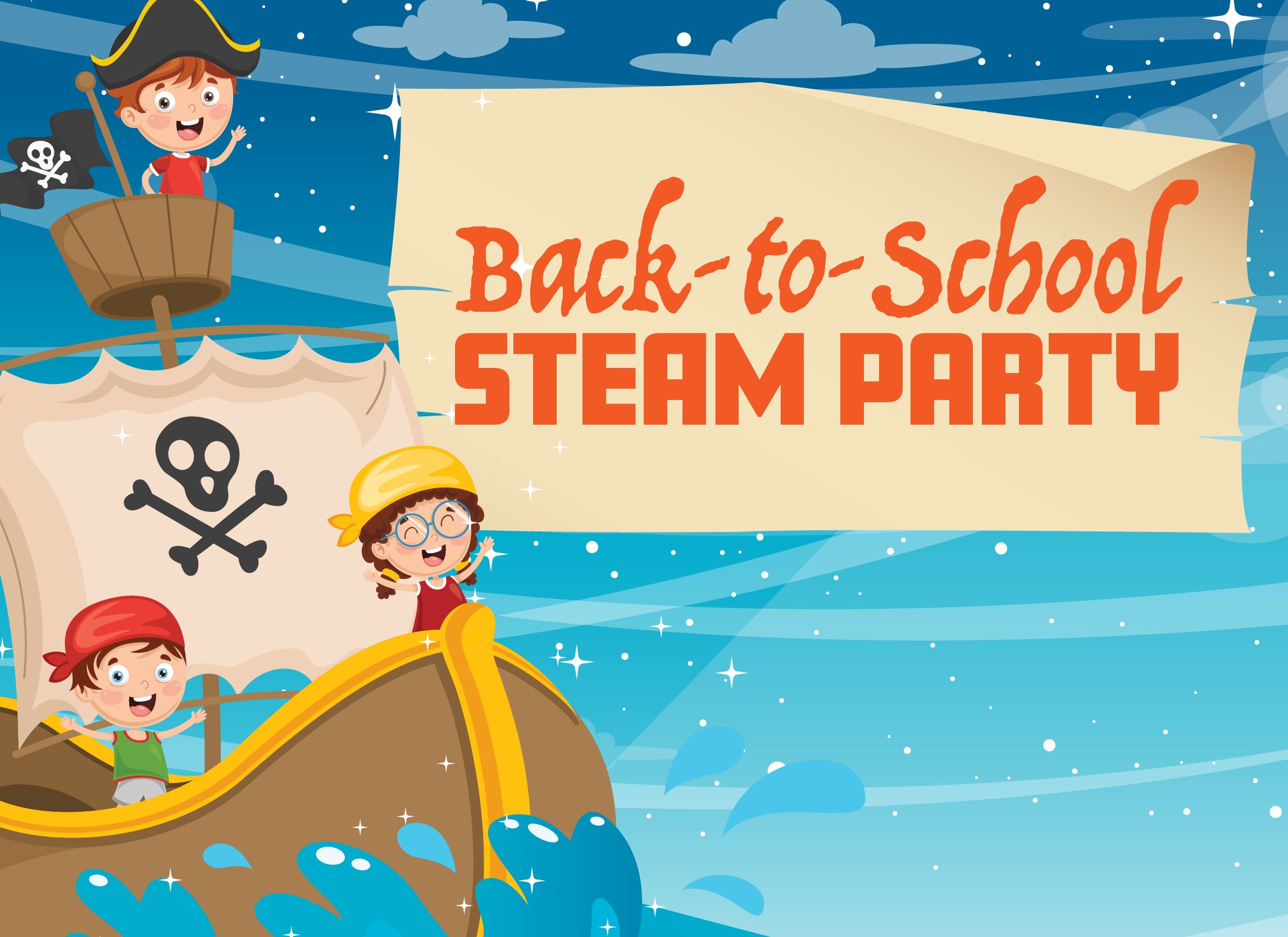 mccsCP's tweet card. Back-to-School STEAM Party