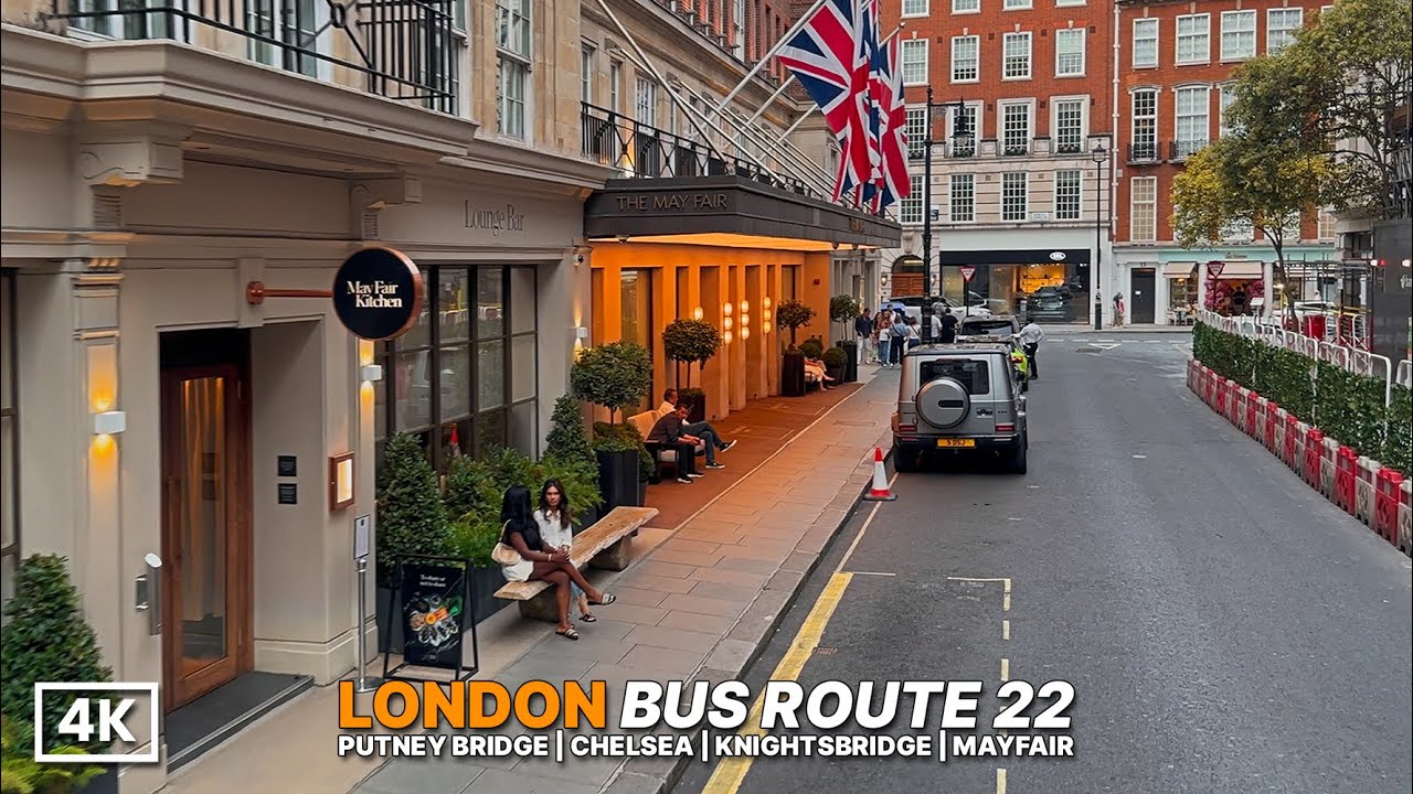 rajeevd18gmail's tweet card. London Bus Ride Through London’s Most Expensive Streets | Bus 22 via...