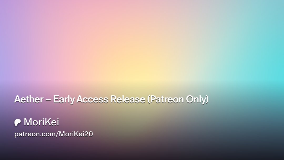 morikei20's tweet card. Get more from MoriKei on Patreon