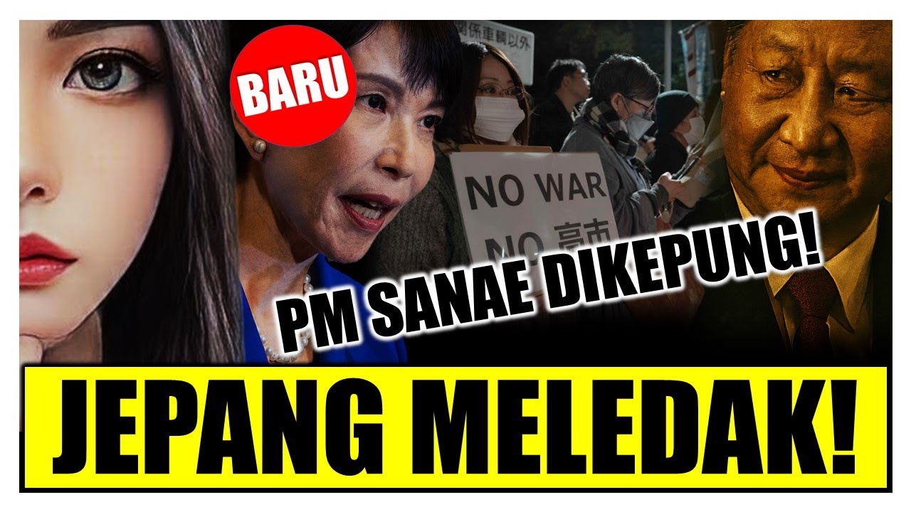 ImJustHavingFu2's tweet card. Jepang MEMANAS! Massa MELEDAK! Ribuan MARAH Desak PM Sanae Mundur,...