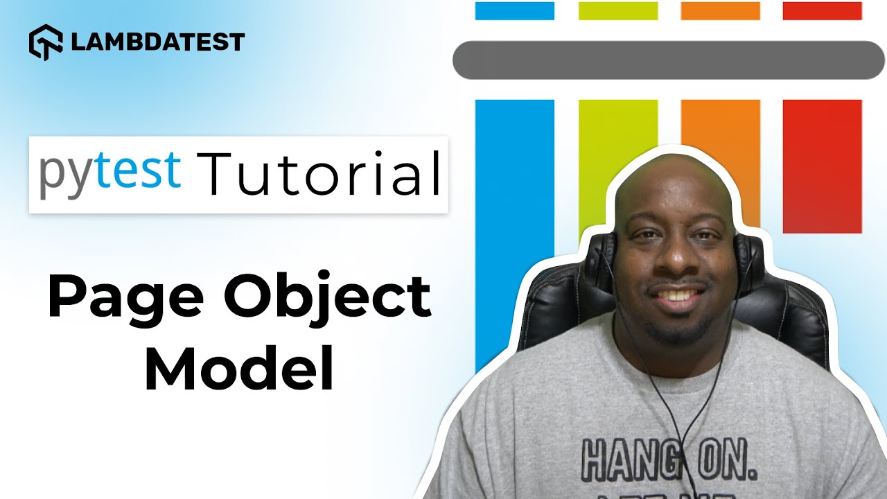 lambdatesting's tweet card. What Is Page Object Model? | pytest Framework Tutorial | Part-IX |...