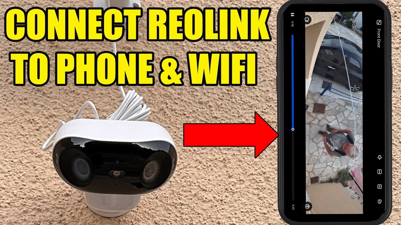 BhupinderTube's tweet card. Reolink Camera Setup Guide: Connect Your Camera to WiFi Using Your...