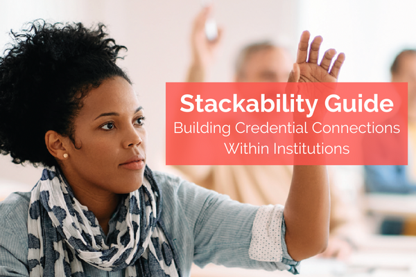 edstrategygroup's tweet card. Education Strategy Group is pleased to release a new resource to help higher education institutions increase the likelihood that learners earn credentials that “stack” upon each other, enabling them...