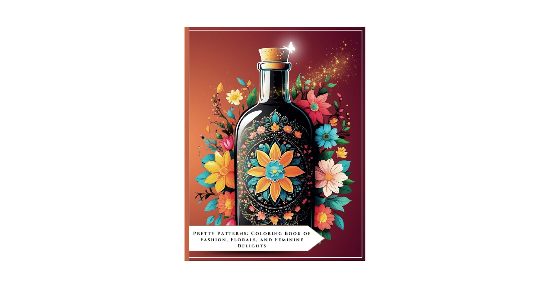 KatarzynaS52917's tweet card. Pretty Patterns: Coloring Book of Fashion, Florals, and Feminine Delight - Unique and Relaxing:...