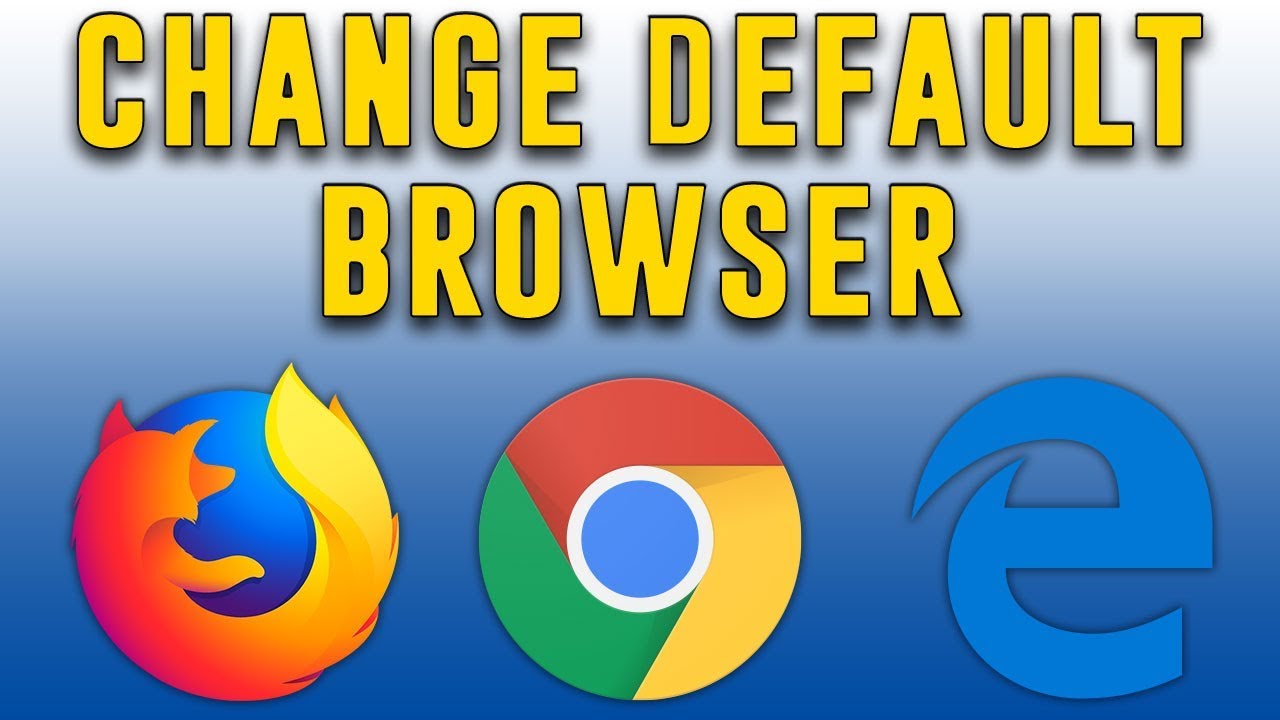 JHowTechTips's tweet card. How to Change your Default Browser Windows 10 (Chrome, Firefox, Edge)