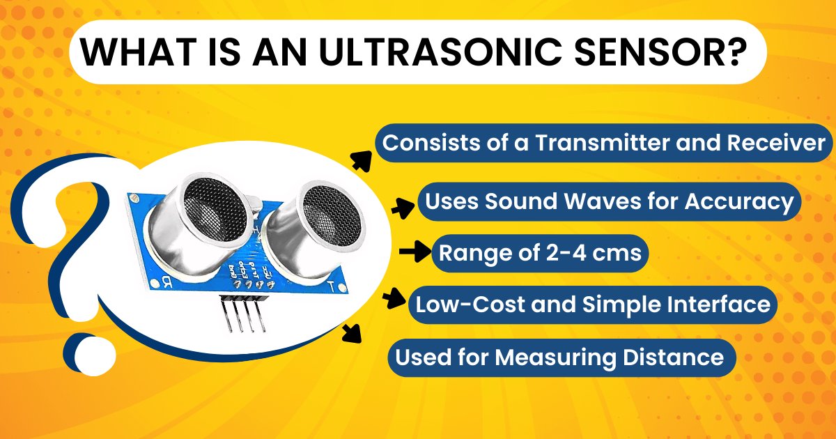 TechVayuyaan's tweet card. What is Ultrasonic Sensor