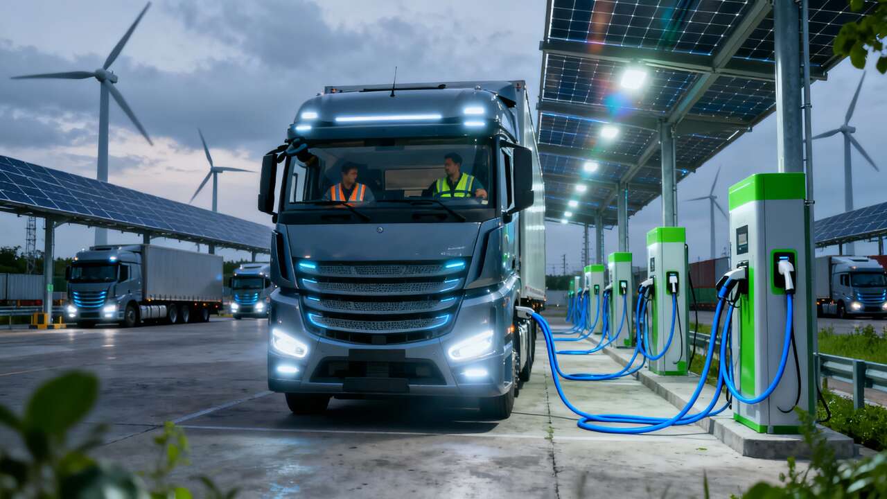 bcassoret's tweet card. Après une première incursion dans le domaine de la recharge pour les voitures électriques, TotalEnergies s'intéresse désormais aux camions.