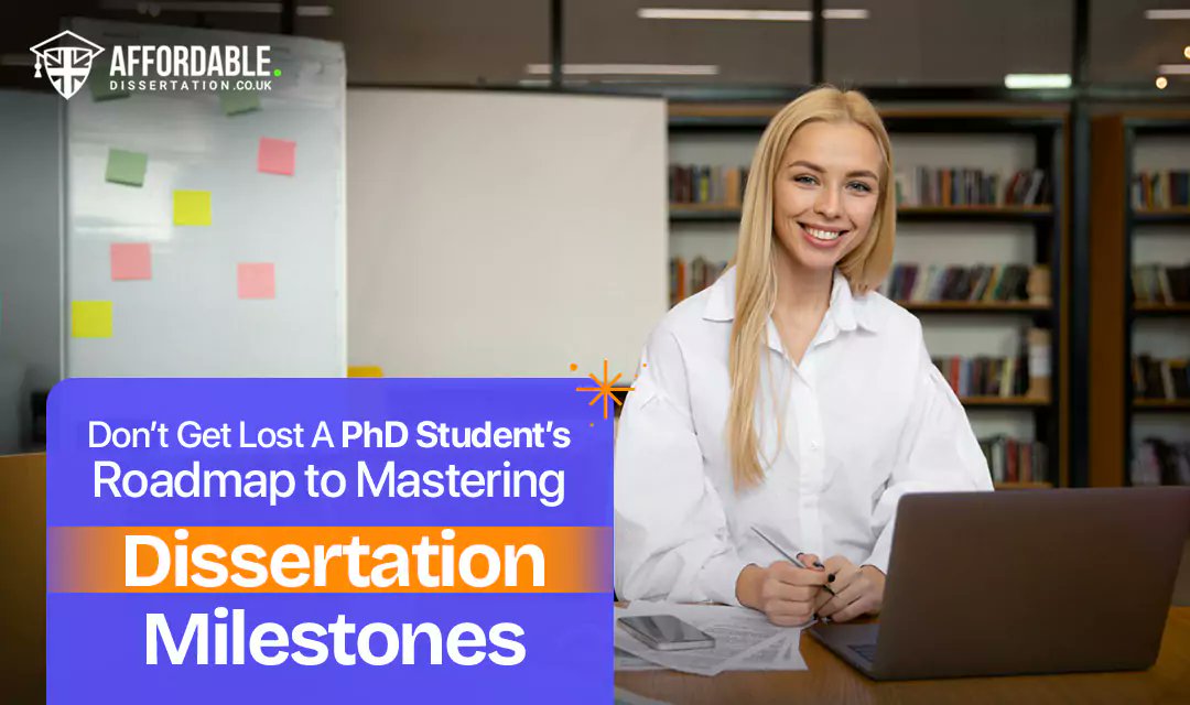 AlbertBarkley's tweet card. This blog highlights the key dissertation milestones every PhD student must achieve to complete their dissertation. Let’s explore each step.