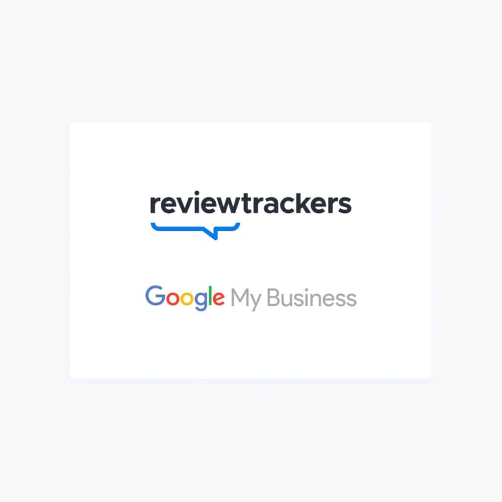 reviewtrackers's tweet card. The partnership amplifies customer growth and success with a strong local presence on Google Search and Maps.