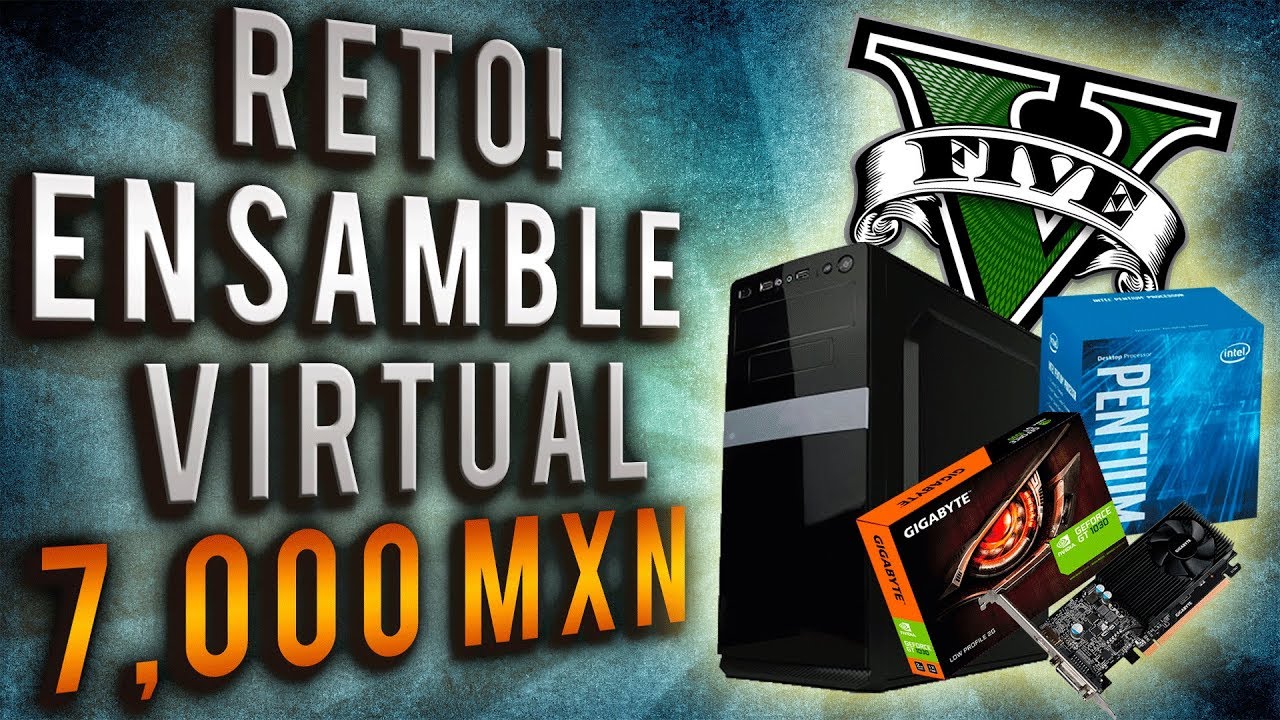 _ECPC's tweet card. Ensamble Económico por $7,000 MXN para jugar GTA V ($337 USD)