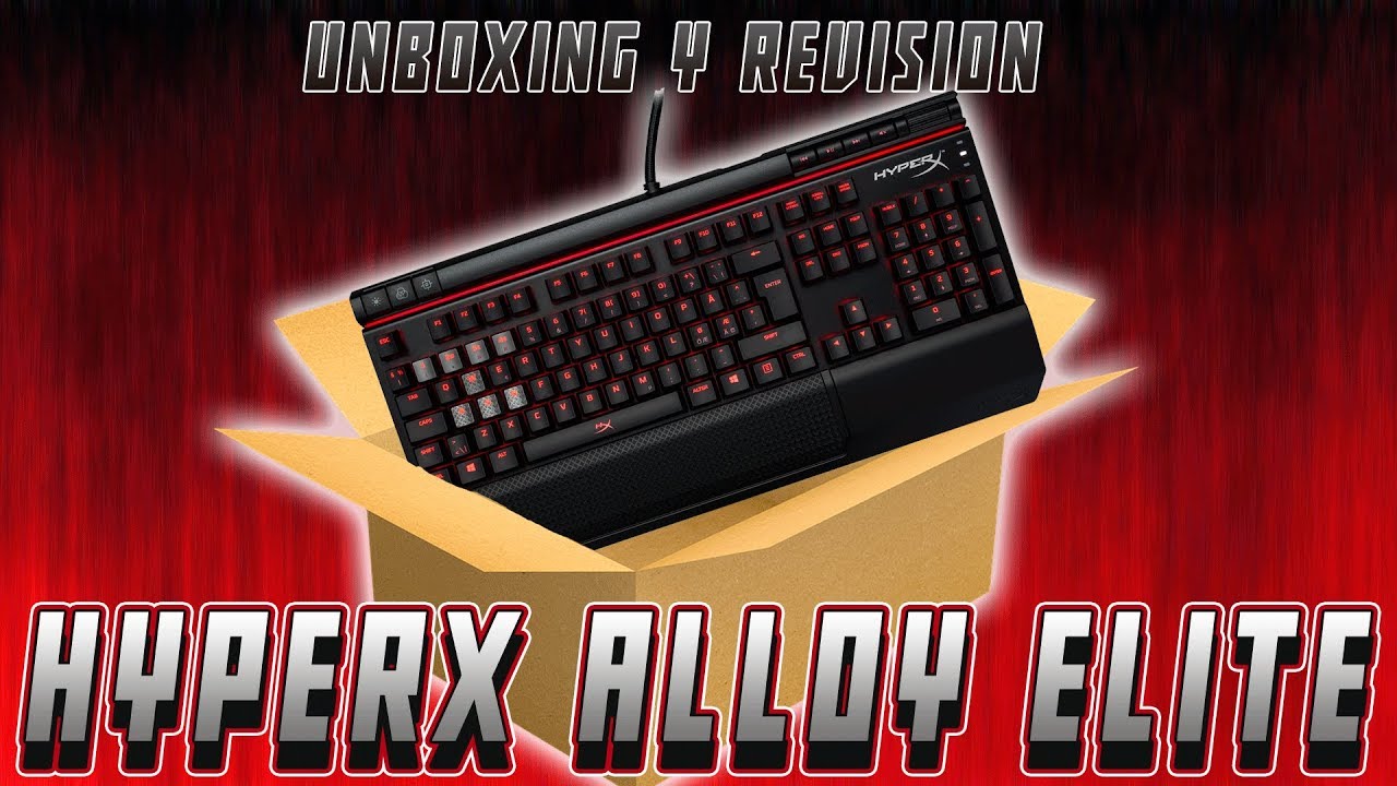 _ECPC's tweet card. Teclado mecánico HYPER X ALLOY ELITE | Unboxing y Revision rapida