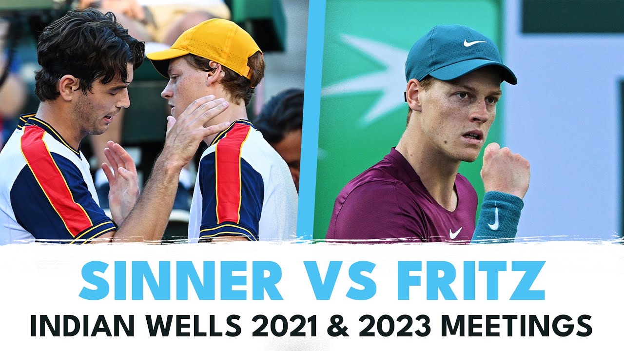 jazzmikee's tweet card. Both Jannik Sinner & Taylor Fritz's Meetings So Far 🔥 | Indian Wells...