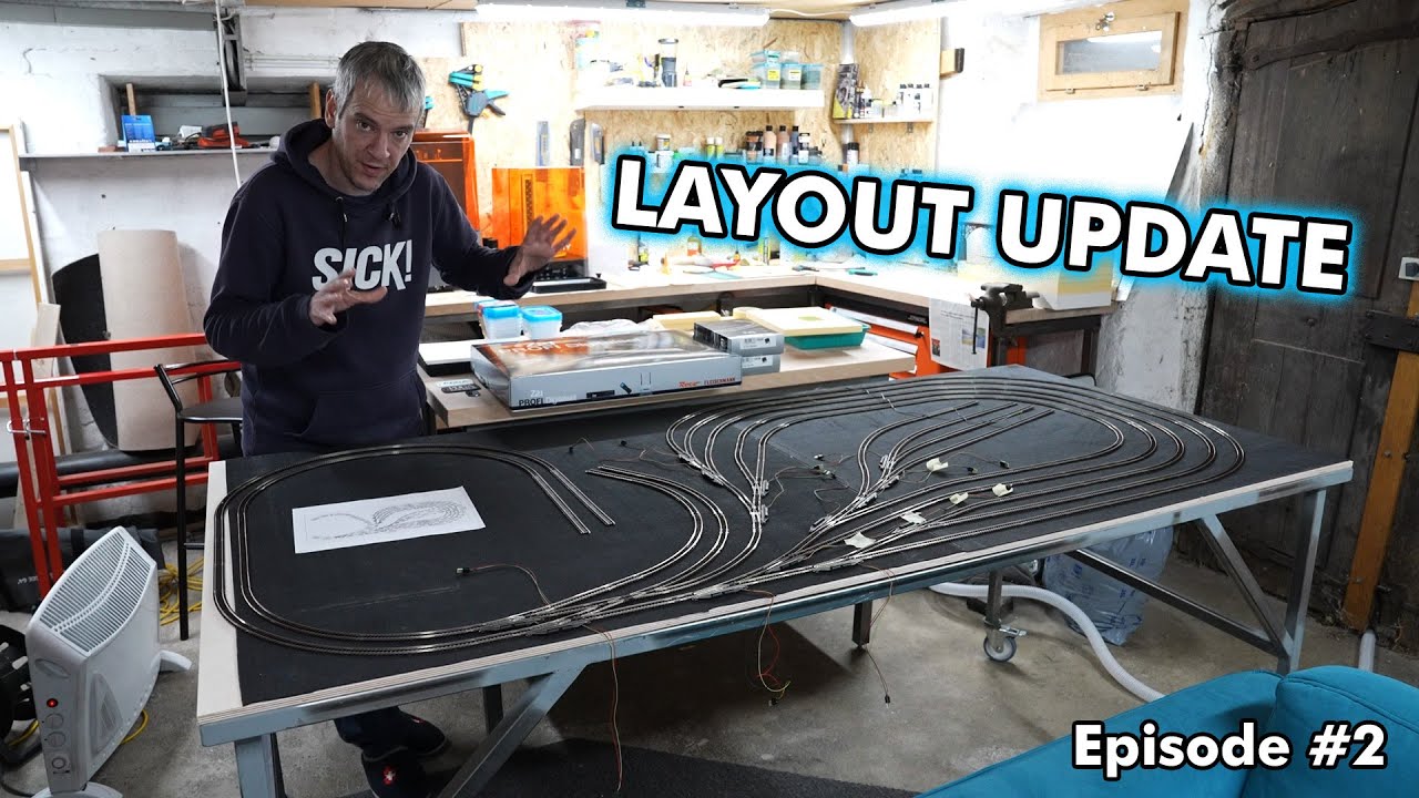 marcojuen's tweet card. EP#2 Layout update! The shadow station is here! 🚂