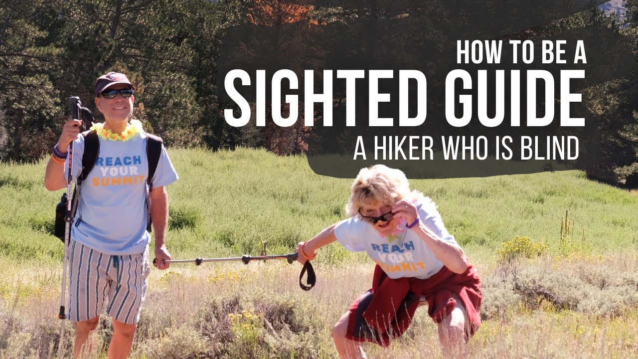 Aftersight_org's tweet card. How to be a Sighted Guide: Essential Tips for Guiding Hikers who are...
