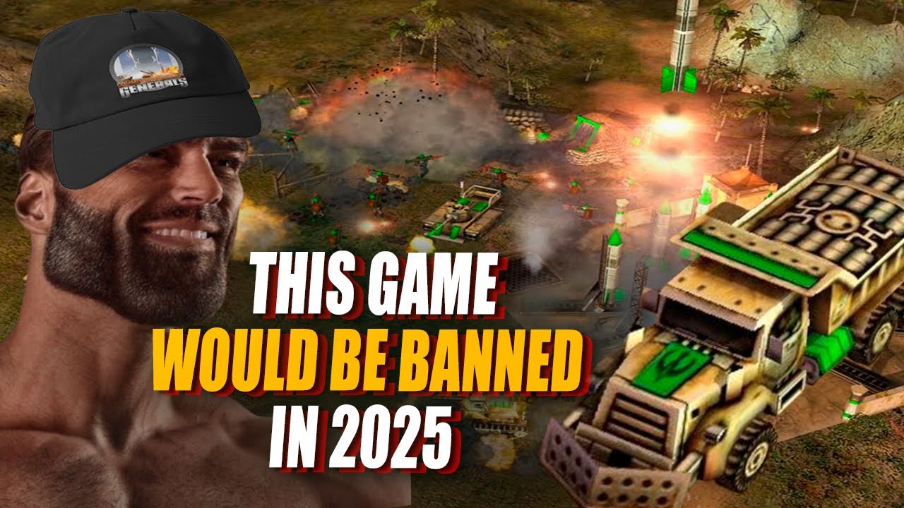 BassetSC2's tweet card. CNC Generals is TOO CONTROVERSIAL for 2025