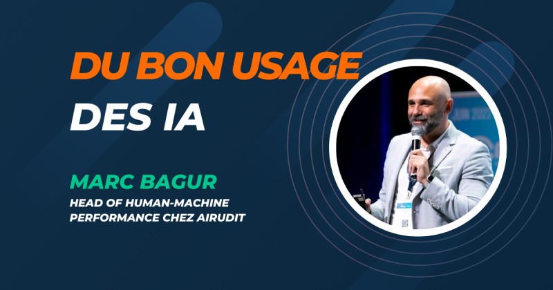 freework_tech's tweet card. Free-Work interview Marc Bagur, Head of Human-Machine Performance chez Airudit sur l'IA.