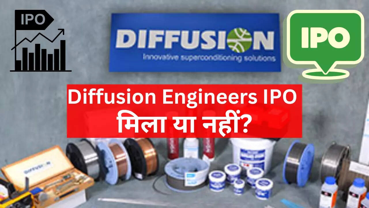 TNNavbharat's tweet card. Diffusion Engineers ltd IPO Allotment Date: डिफ्यूजन इंजीनियर्स लिमिटेड 1 अक्टूबर को शेयरों के आवंटन को अंतिम रूप दे सकता है, क्योंकि इसने 158 करोड़ रुपये के सफल आईपीओ के बाद 159-168 रुपये प्रति शेयर...