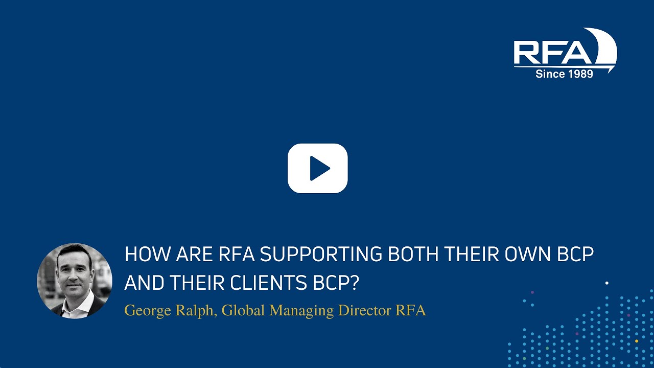 RFAServices's tweet card. George Ralph discusses BCP's : 7