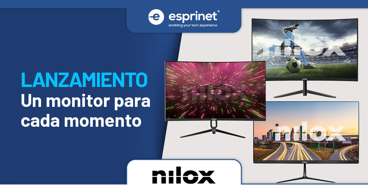 javierlara1's tweet card. 𝐔𝐍 𝐌𝐎𝐍𝐈𝐓𝐎𝐑 𝐏𝐀𝐑𝐀 𝐂𝐀𝐃𝐀 𝐌𝐎𝐌𝐄𝐍𝐓𝐎 En Esprinet entendemos que cada usuario tiene necesidades distintas. Por eso lanzamos tres nuevos modelos de monitores Nilox, pensados para...