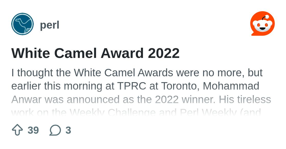 briandfoy_perl's tweet card. Explore this post and more from the perl community