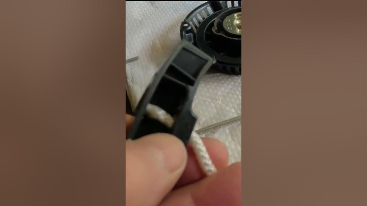 gotojoe4it's tweet card. How to repair broken rope #Lawn Mower #Go Kart