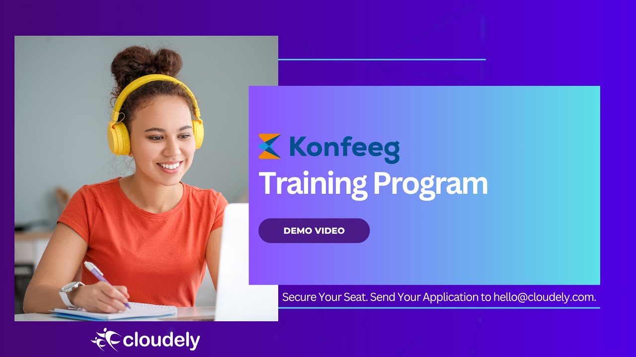 cloudelyinc's tweet card. Components in Konfeeg - Konfeeg Training Demo Video