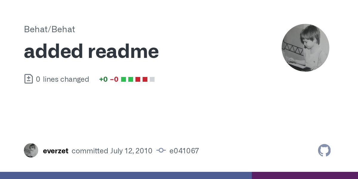 mattwynne's tweet card. added readme · Behat/Behat@e041067