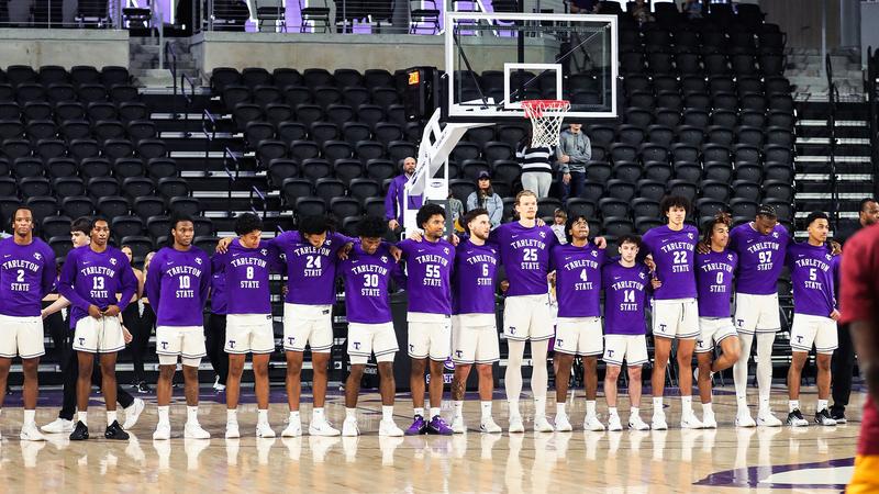 TarletonMBB's tweet card. CINCINNATI — For the first time in program history, Tarleton State Men's Basketball is heading to the state of Ohio to take on Cincinnati on Monday night at 6 p.m. CT at Fifth Third Bank Arena. The...
