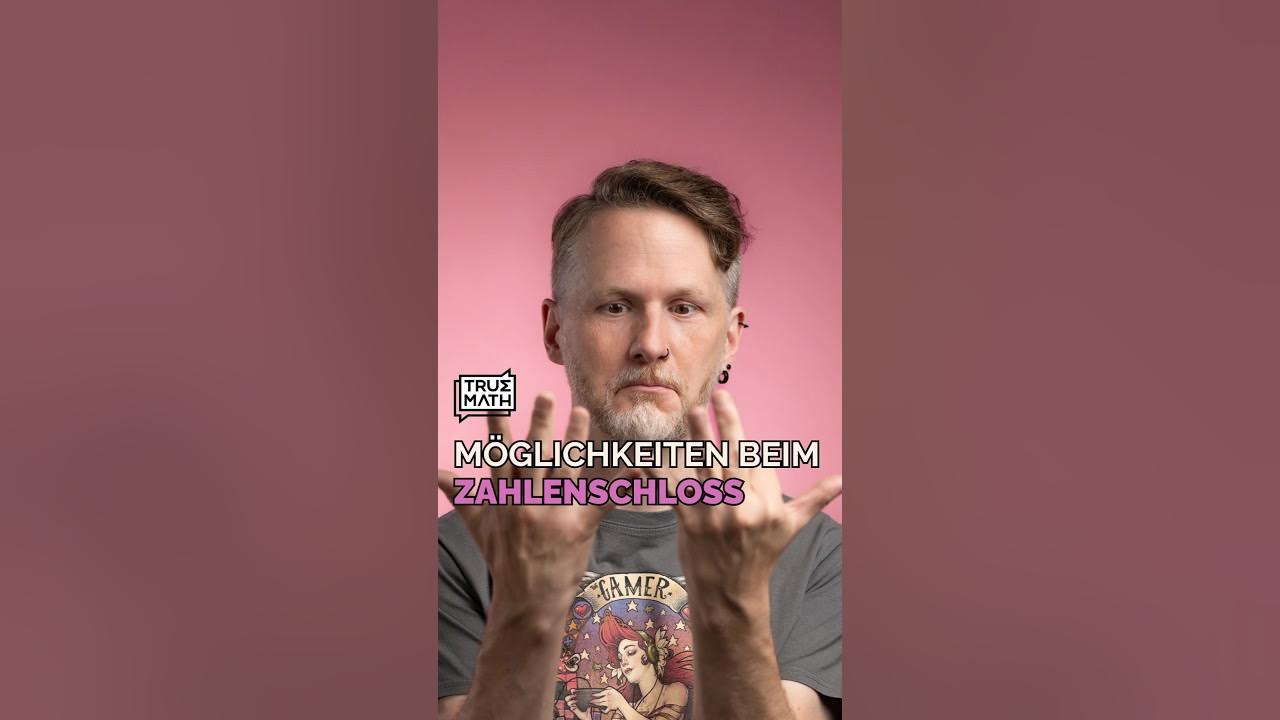 dunkelmunkel's tweet card. Möglichkeiten beim Zahlenschloss #mathe #wisskomm #truemath #uni
