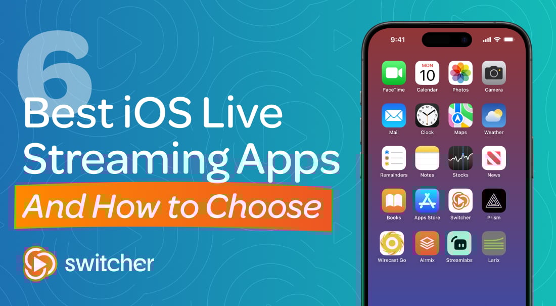 SwitcherStudio's tweet card. Discover the best iOS live streaming apps for iPhones and iPads. Learn what features to look for and how to choose the best app for your goals and workflow.