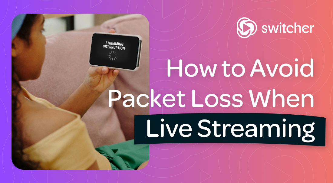 SwitcherStudio's tweet card. Learn how to identify, test, and fix packet loss when live streaming. Get troubleshooting tips to improve your connection and deliver reliable broadcasts.