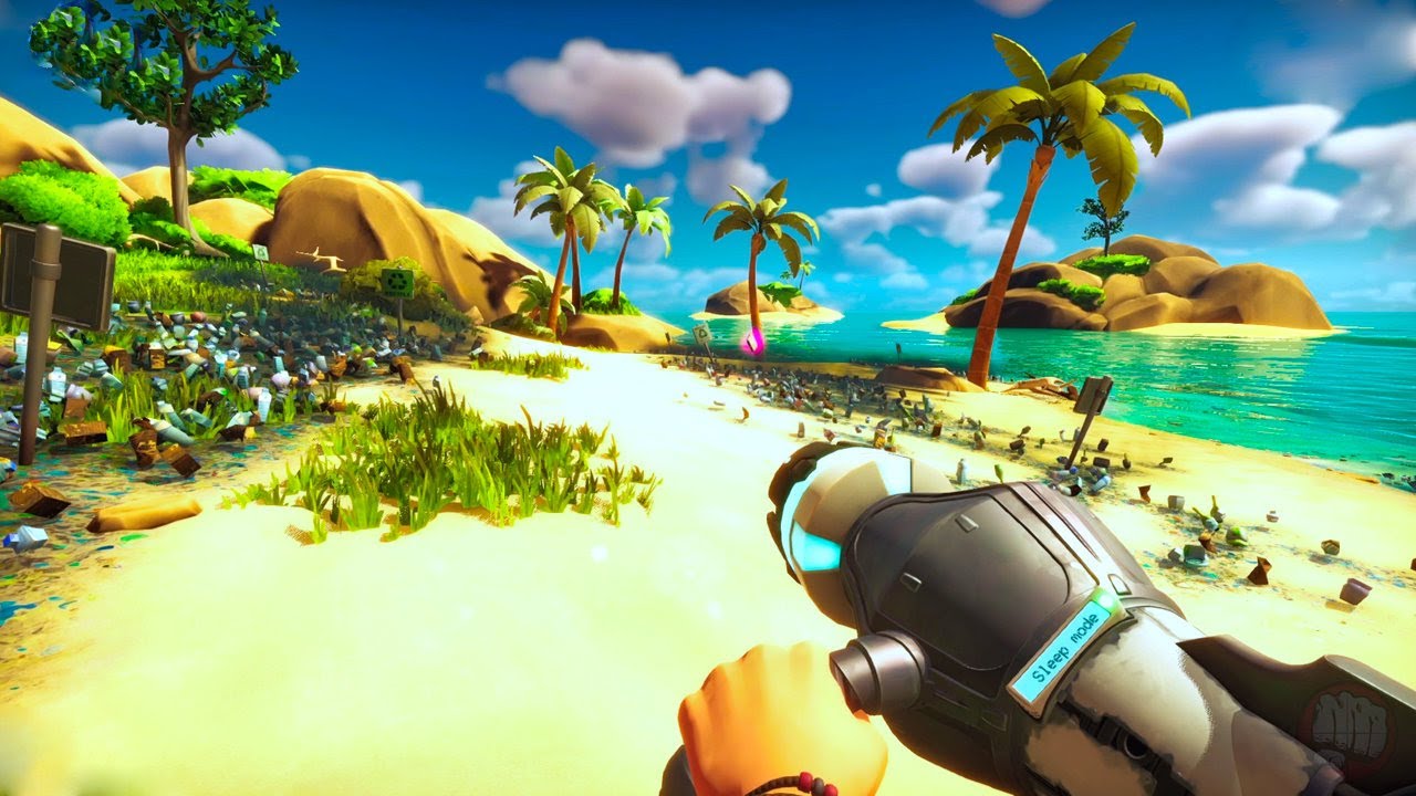 Game_Edged's tweet card. This is a NEW Sim Which Let's Us Build as We Clean...