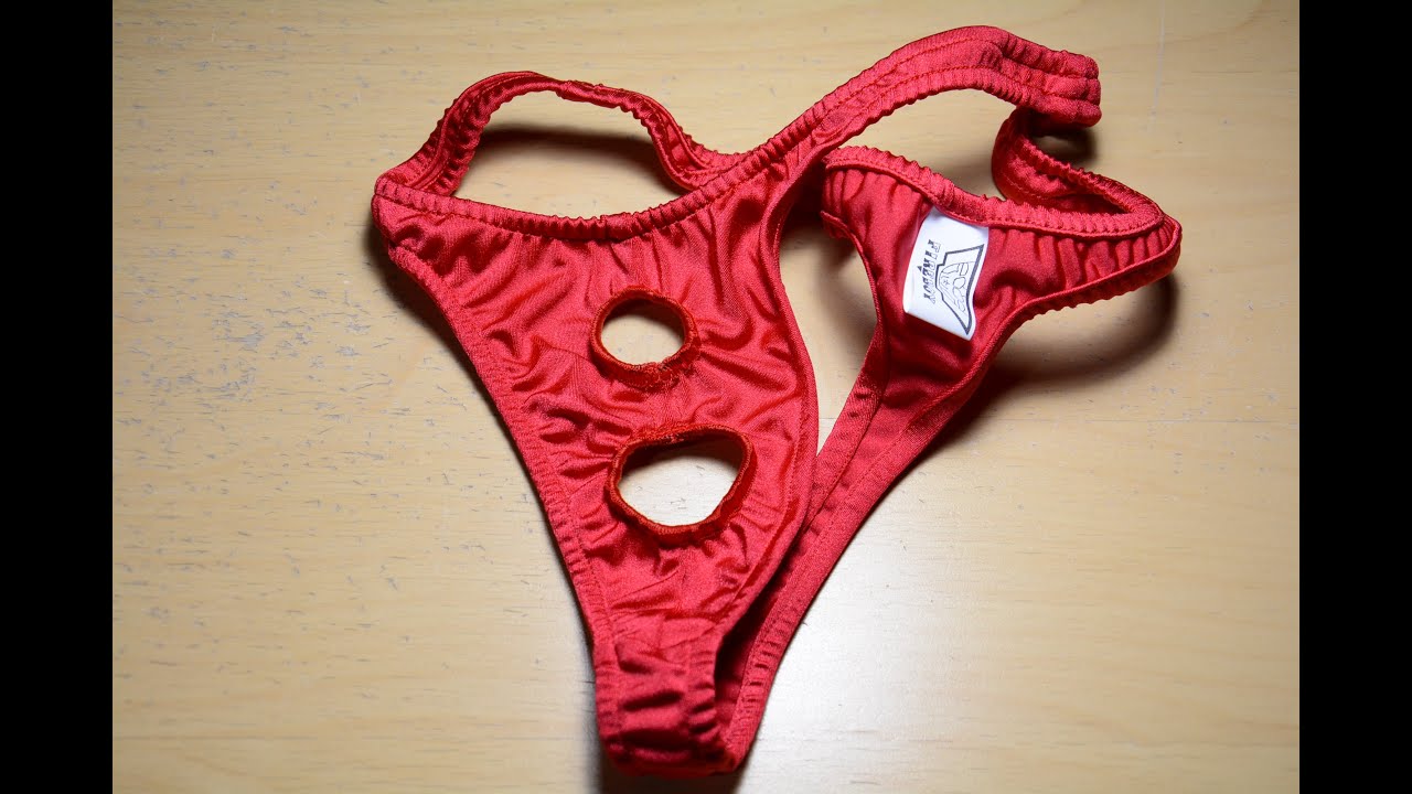 Fireboyonline's tweet card. www.fireboyunderwear.com - Holes Thong