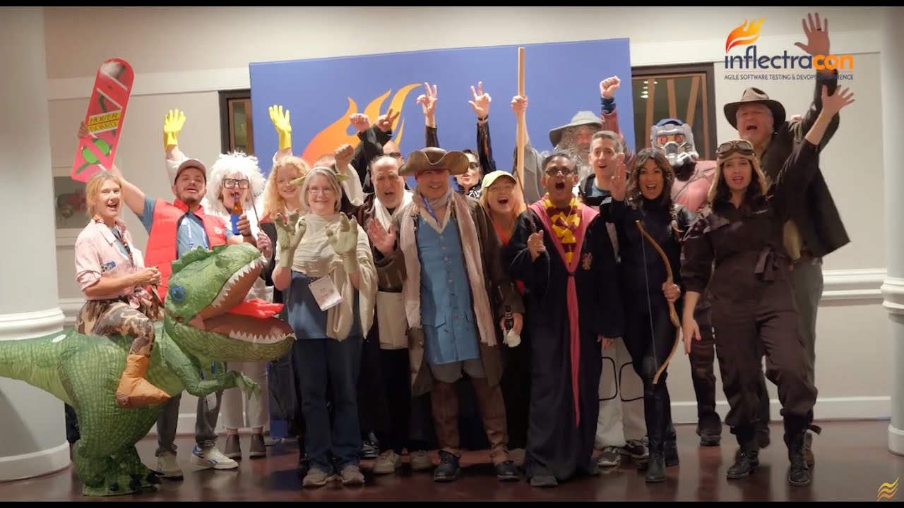 SoftwareTestPro's tweet card. InflectraCON 2023