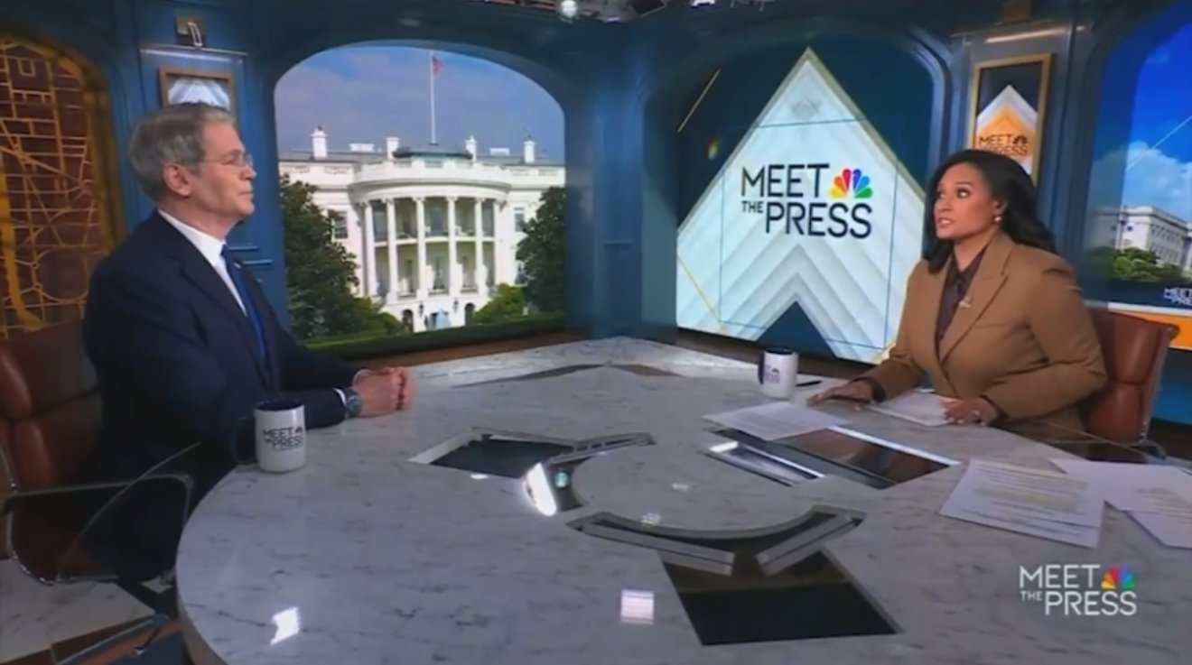 NeigCrypto's tweet card. Treasury Secretary Bessent delivered a stunning rebuke to Democrats on national television, igniting a firestorm over Trump’s push to dismantle Senate rules and reshape American power.