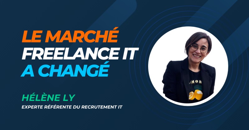 freework_tech's tweet card. Free-Work interview d'Hélène Ly, experte référente du recrutement IT, pour comprendre sur le marché du freelancing tech.
