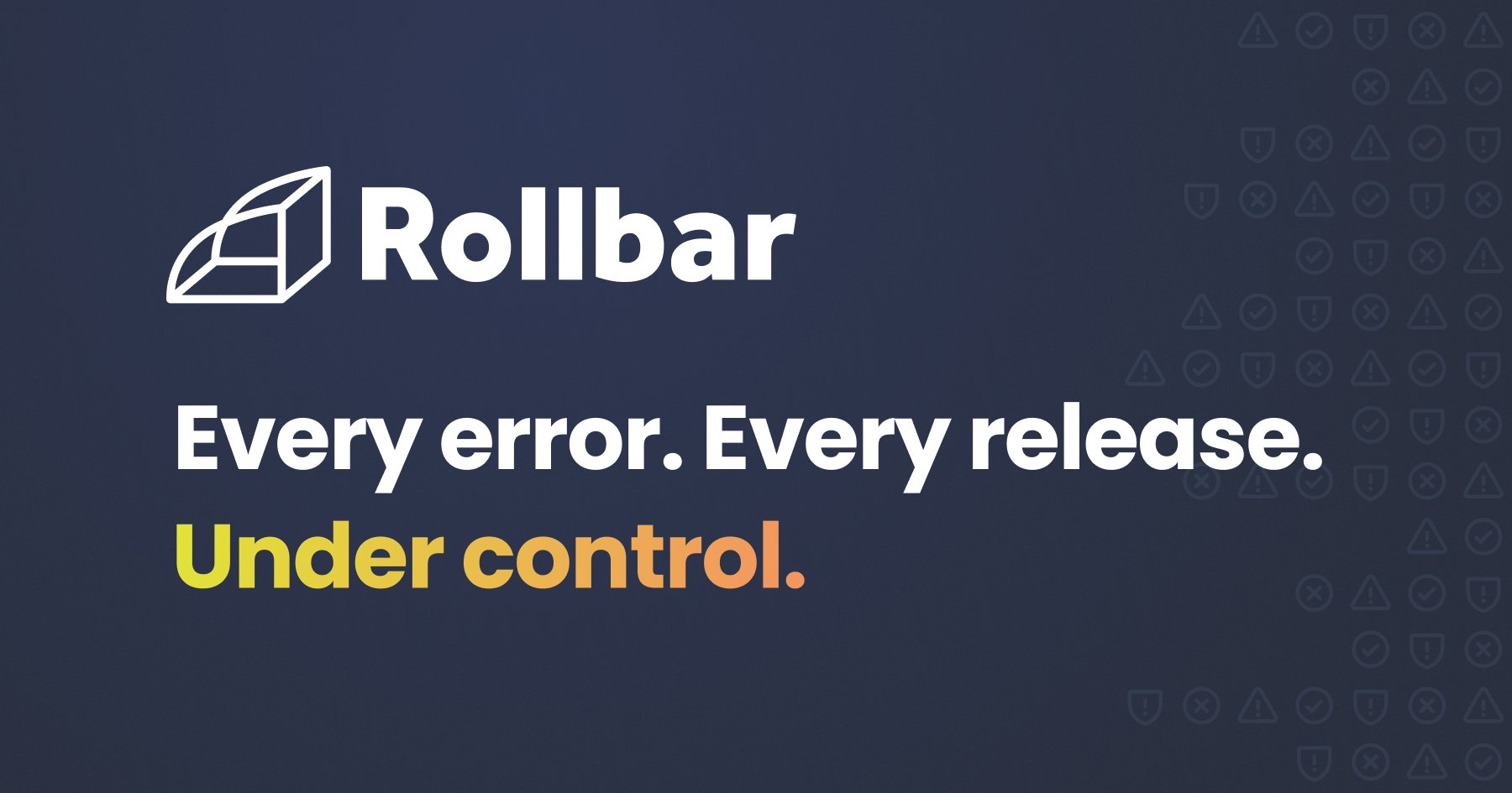 rollbar's tweet card. Rollbar provides real-time error tracking & debugging tools for developers. ✓ JavaScript ✓PHP ✓Ruby ✓Python ✓Java ✓Android ✓iOS ✓.NET & more.