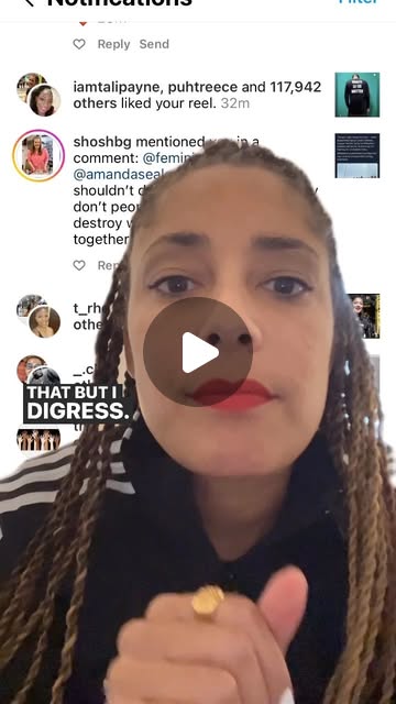 ImagineThis704's tweet card. amandaseales (@amandaseales) • Instagram reel