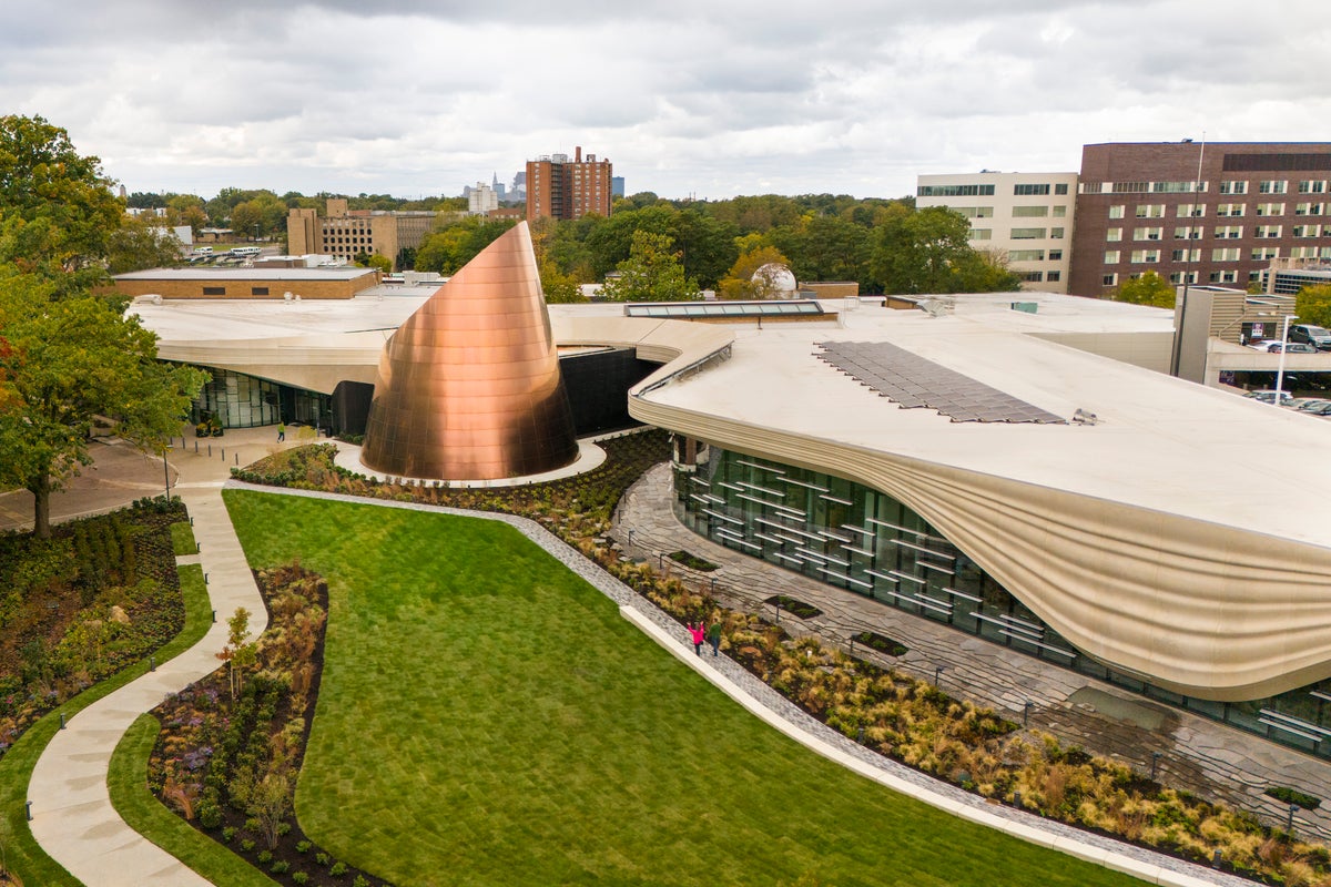 RepaJimenez's tweet card. The Unesco Prix Versailles architecture competition has named attractions in Cleveland and Nebraska on its list of the world’s most beautiful museums for 2025