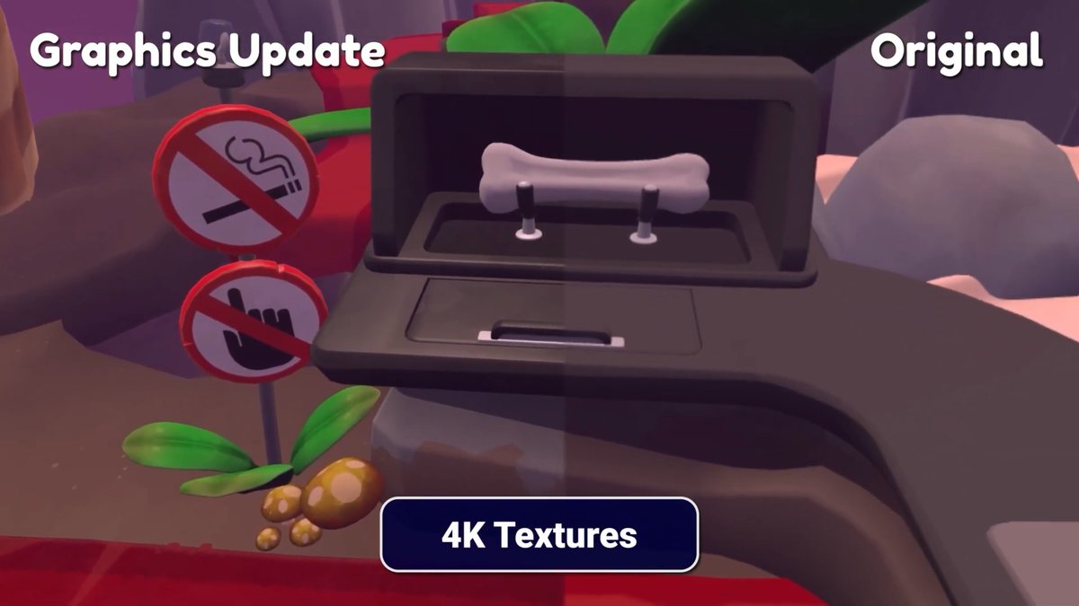 UploadVR's tweet card. Floor Plan 2 adds visual enhancements for both Quest 2 and Quest 3 users in a new graphics update.