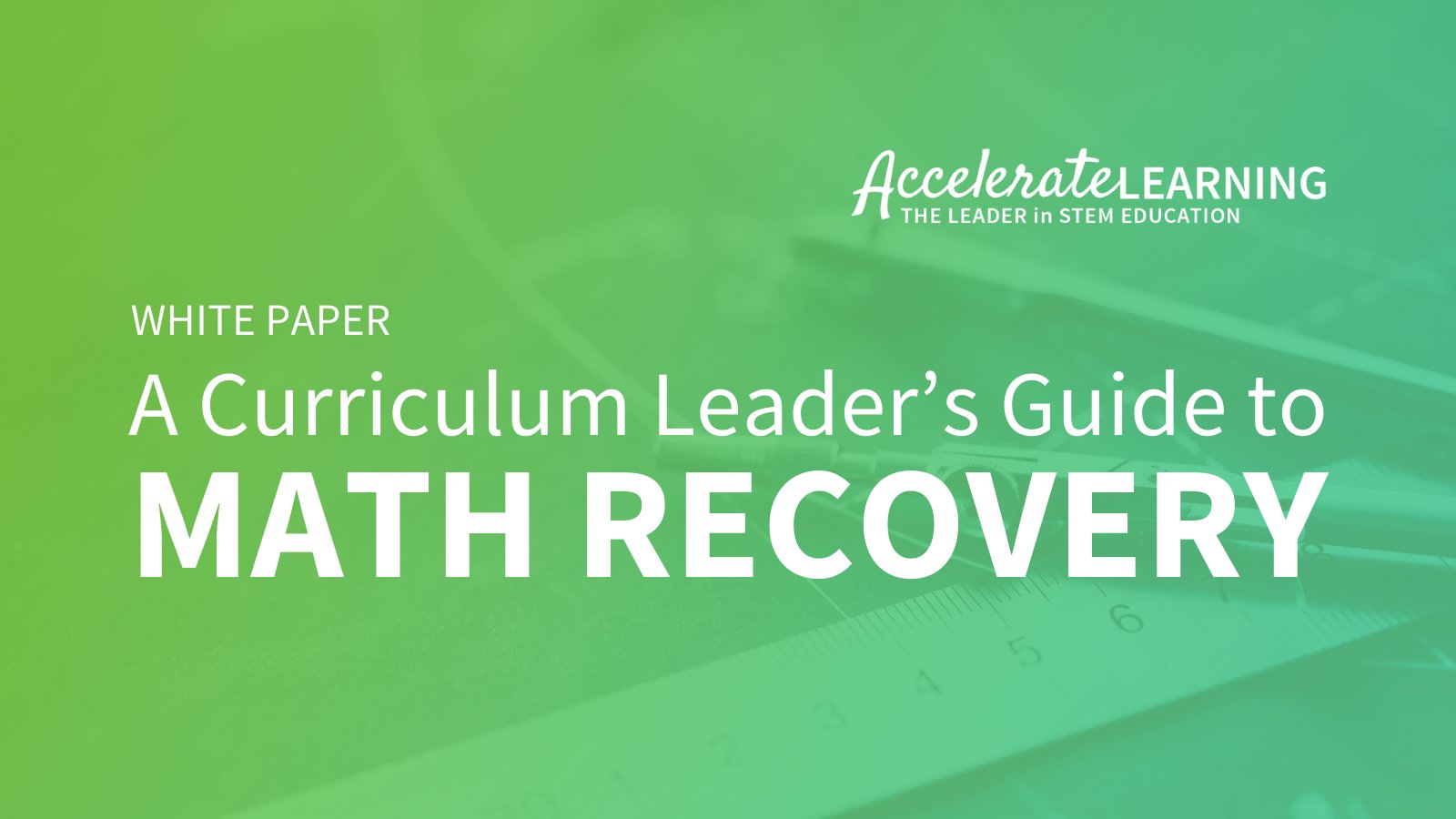 Accel_Learn_Inc's tweet card. Boost math recovery with accessible teaching strategies and smarter assessments. School leaders and curriculum specialists can support long-term gains for all students. Get the guide today!