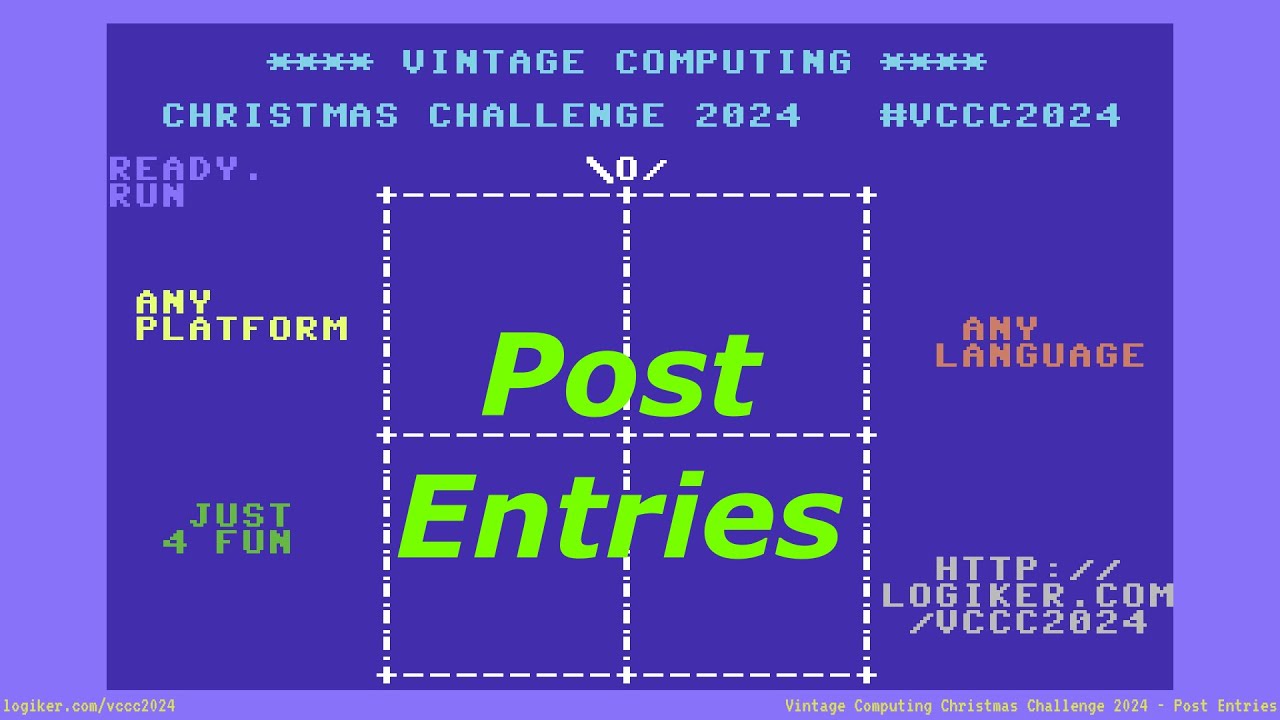 Logiker464's tweet card. Christmas Challenge 2024 (VCCC 2024) Post Entries