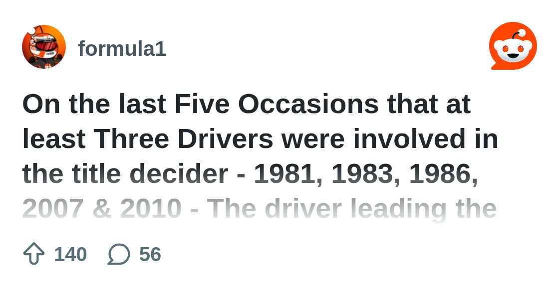 FDataAnalysis's tweet card. Explore this post and more from the formula1 community