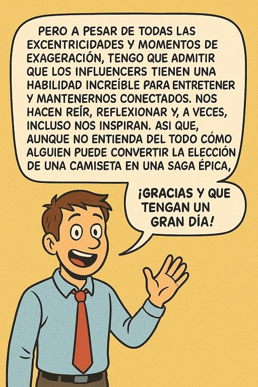 richartasanchez's tweet card. Monólogo humorístico sobre influencers, redes sociales y creatividad digital. Una reflexión divertida sobre el mundo del Social Media